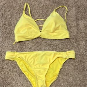 Yellow Women's Bikini Set